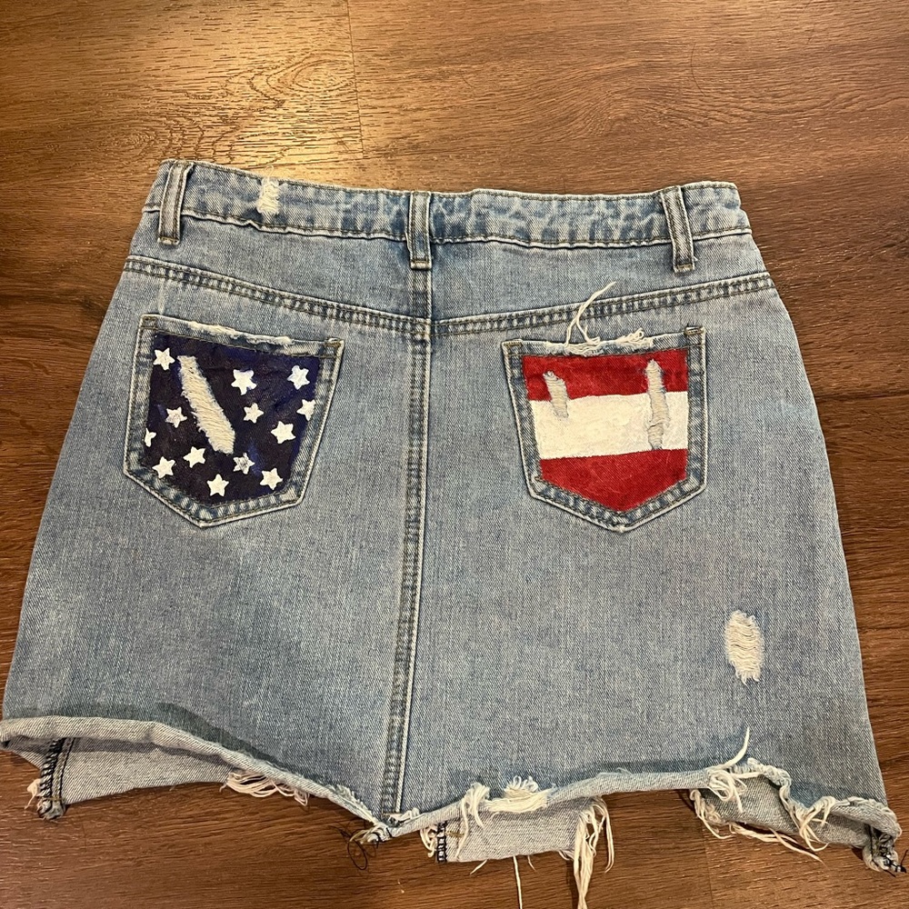 American Flag Skirt